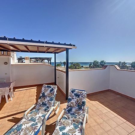 Vive Vera Rentals - Atico En 1º Linea Con Vistas Al Mar Eksteriør billede